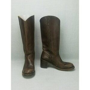 Vintage Frye Braided Boots in great condition!